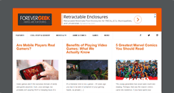 Desktop Screenshot of forevergeek.com